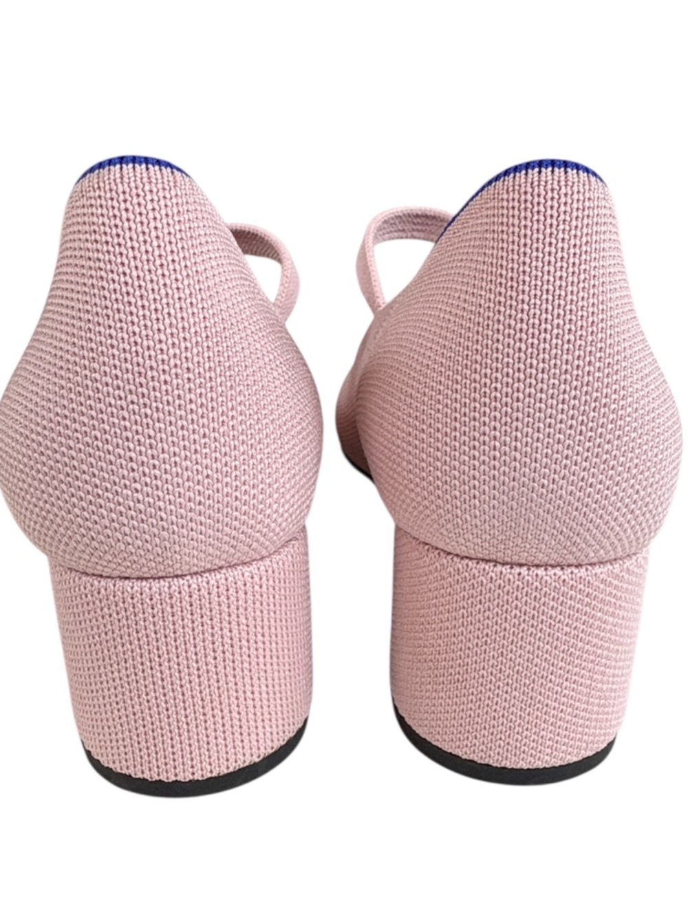 Rothy's Pink Mary Jane Block Heel Pumps - Picture 7 of 8